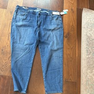 Mavi Dark Blue Cropped Jeans